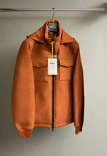 Manuel Ritz Orange Wool Jacket