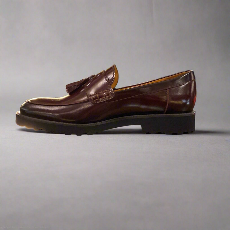 Lacuzzo Claret Tasselhoff Loafer