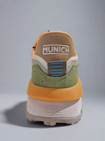 Munich Green, Beige, Orange Sneaker shibu5