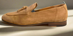 Ambitious Camel Tassel Loafer