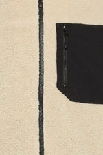 !Solid Reign Pile Fleece Jacket
