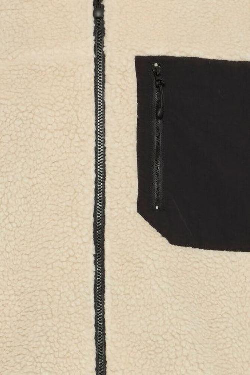 !Solid Reign Pile Fleece Jacket