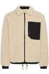 !Solid Reign Pile Fleece Jacket