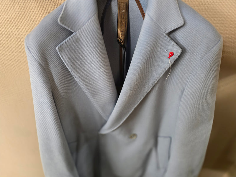 Bernese Baby Blue Overcoat