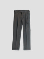 Dark Green Ghurka Cargo Pants