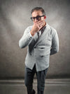 Manuel Ritz Grey DB Knitwear