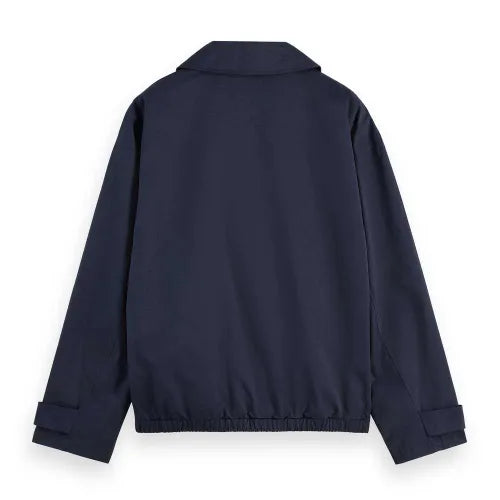 Scotch & Soda Navy Short Trench