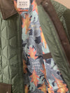 Scotch & Soda Quilted Green Jacket