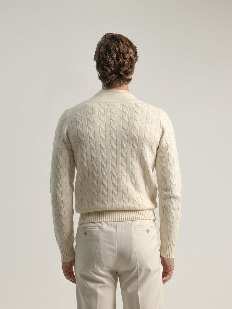 Puro Ecru V-Neck