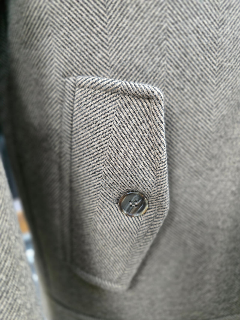Bernese Short Herringbone Coat