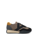 Keh-noo Black Taupe Wool Sneaker