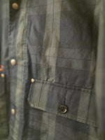 Scotch & Soda Black Watch Wax Cotton Jacket