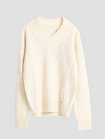 Puro Ecru V-Neck
