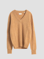 Puro Camel V-Neck
