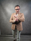 Barbati Nik  Beige Check Blazer