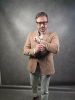 Barbati Nik  Beige Check Blazer
