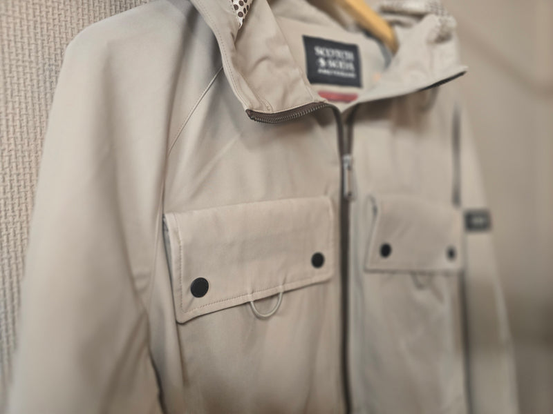 Scotch & Soda light weight softshell jacket