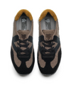 Keh-noo Black Taupe Wool Sneaker