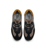 Keh-noo Black Taupe Wool Sneaker