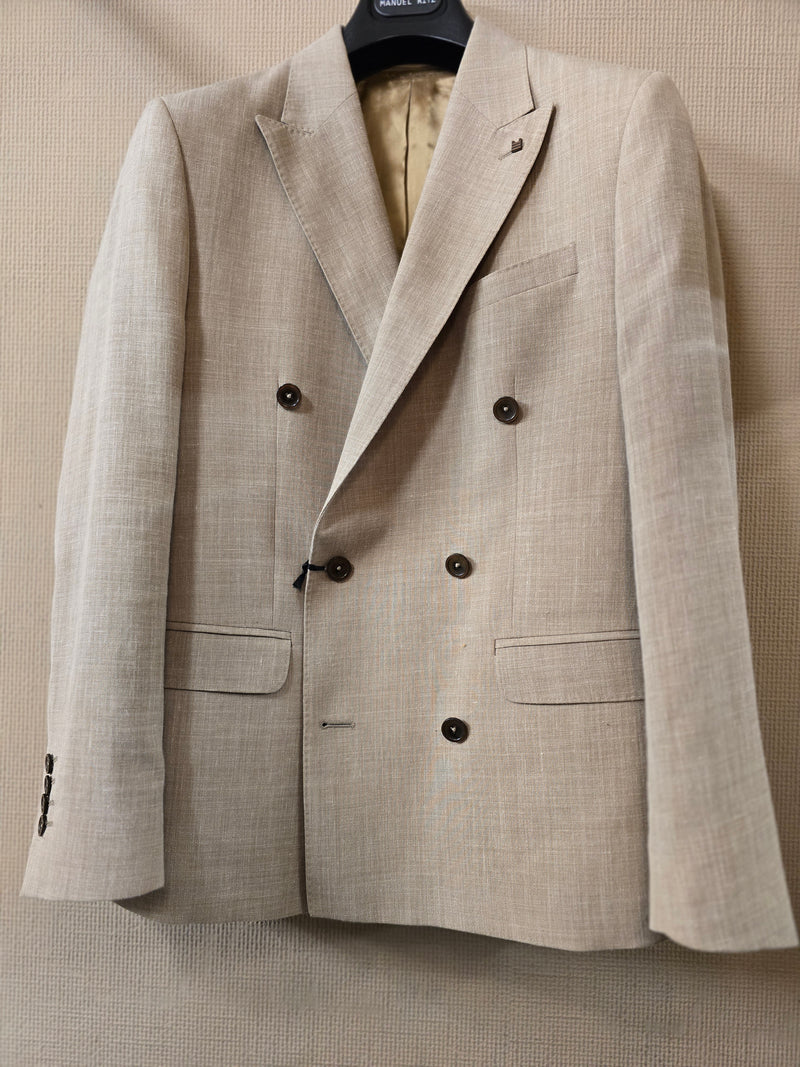 Jeo Ferrer Manoel Walnut DB Linen Blazer