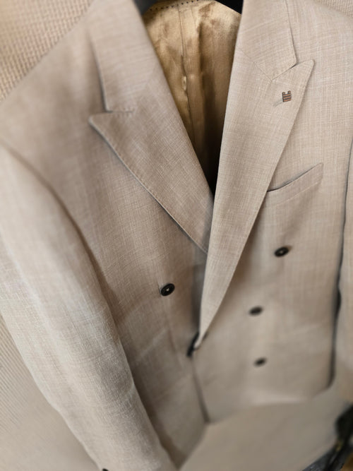 Jeo Ferrer Manoel Walnut DB Linen Blazer