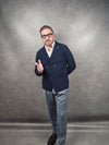 Manuel Ritz Navy DB Knitwear