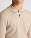 Remus Long Sleeve Polo Oatmeal