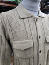 Bernese Beige Knit Cardigan