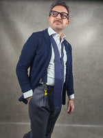 Bernese Navy Cardy Blazer