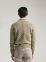 Puro Sage V-Neck