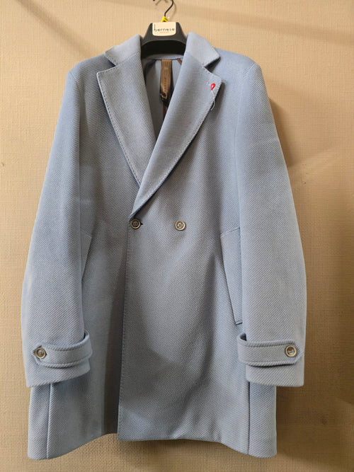 Bernese Baby Blue Overcoat