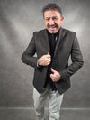 Torre Milo Brown Green Check Blazer