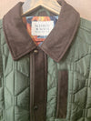 Scotch & Soda Quilted Green Jacket