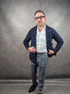 Manuel Ritz Navy DB Knitwear