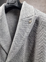 Manuel Ritz Grey DB Knitwear