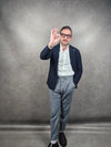 Manuel Ritz Navy DB Knitwear