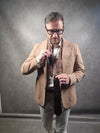 Barbati Nik  Beige Check Blazer