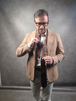 Barbati Nik  Beige Check Blazer