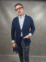 Bernese Navy Cardy Blazer