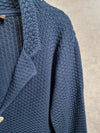 Bernese Navy Knit Cardy Blazer