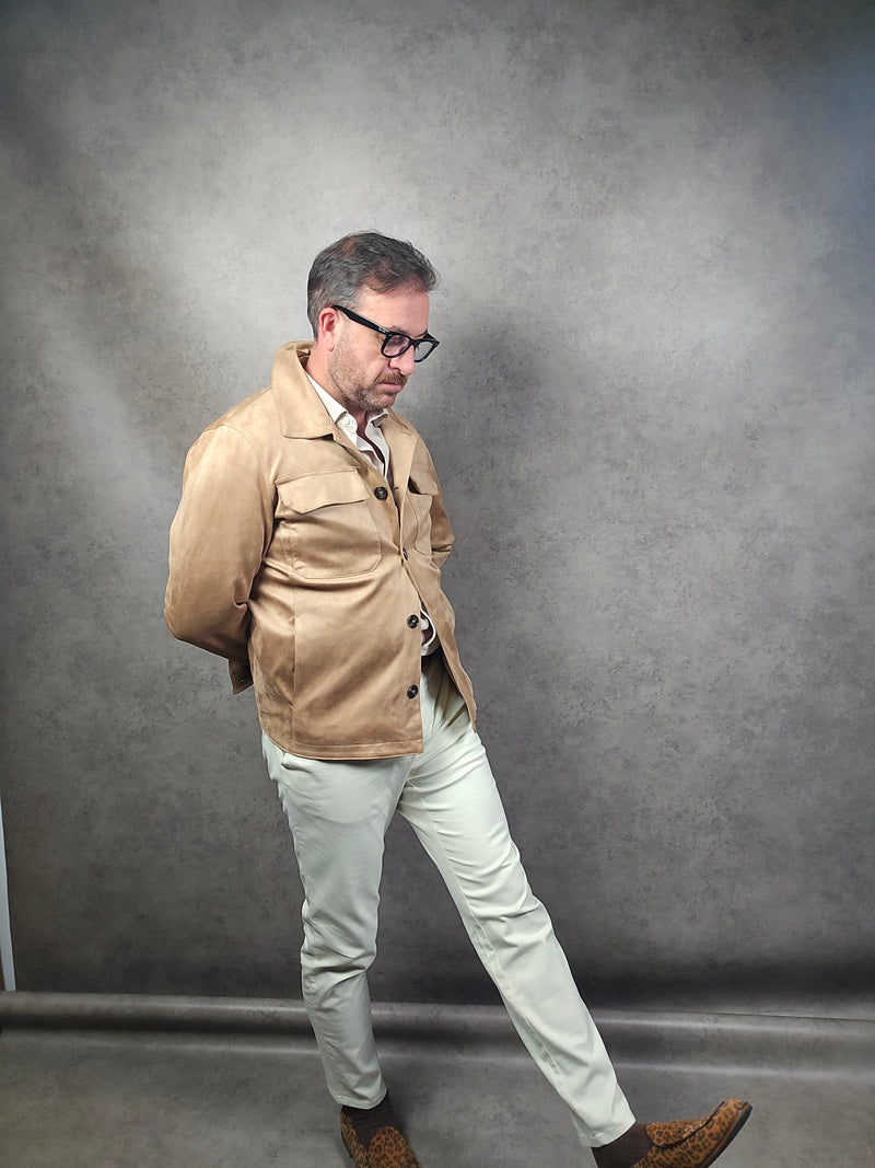 Markup Corda Suede Overshirt