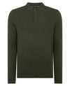 Remus Long Sleeve Polo Khaki Green