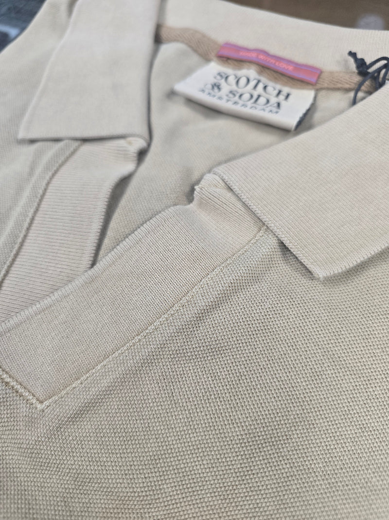 Scotch & Soda Biscuit Pique Cuban Polo