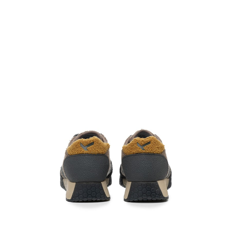 Keh-noo Black Taupe Wool Sneaker