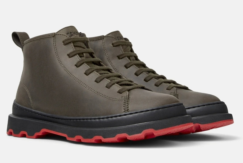 Camper Green Crazy Horse Ankle boot