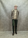 Bernese Short Herringbone Coat