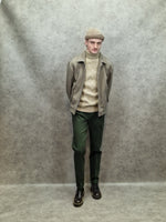 Bernese Short Herringbone Coat