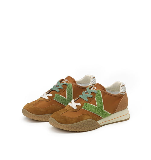 Keh-noo Ocre Green Sneaker