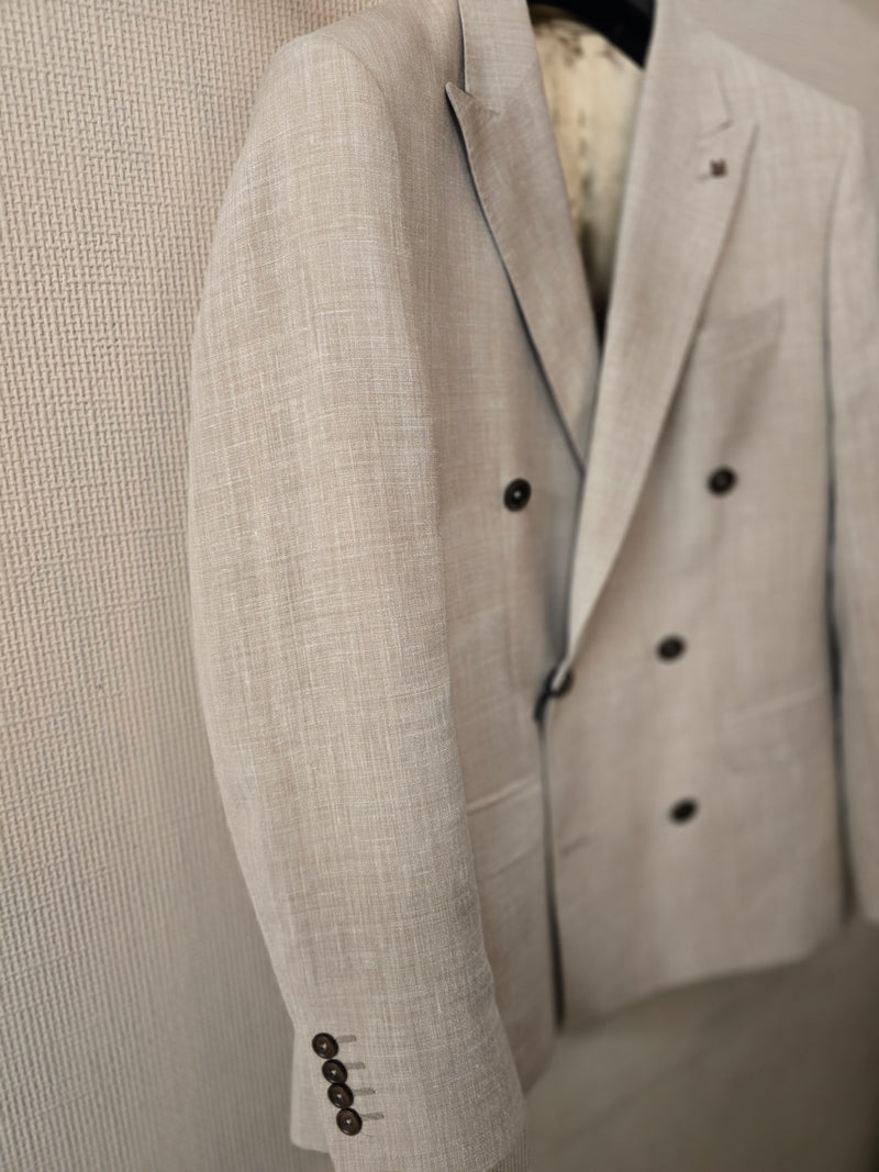 Jeo Ferrer Manoel Walnut DB Linen Blazer