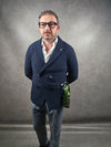 Manuel Ritz Navy DB Knitwear